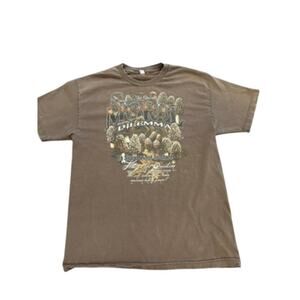 "ALSTYLE APPAREL" The Great Morel Dilemma T-Shirt VTG SZ L Mushrooms PLZ READ!!!